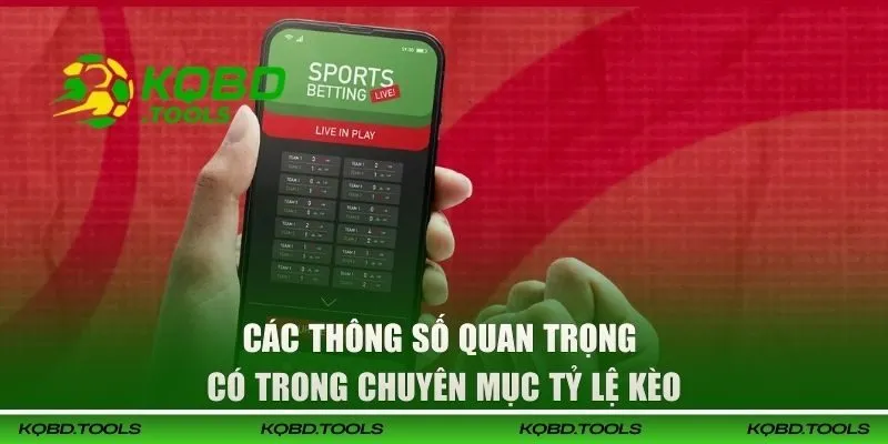 Tìm hiểu những thông số quan trọng có trong chuyên mục này